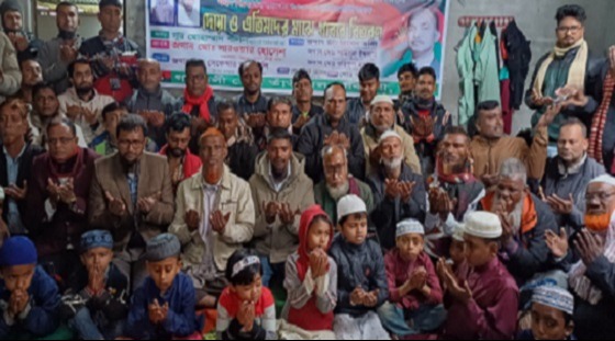 শহীদ জিয়ার জন্মবার্ষিকী উপলক্ষে এতিমদের মাঝেখাবার পরিবেশন