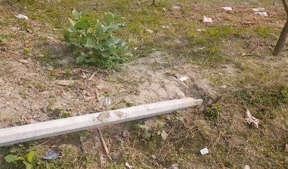 সুজানগরে বসতবাড়ীর বেড়া ও গেট ভেঙে নিয়ে গেছে দুষ্কৃতিকারীরা