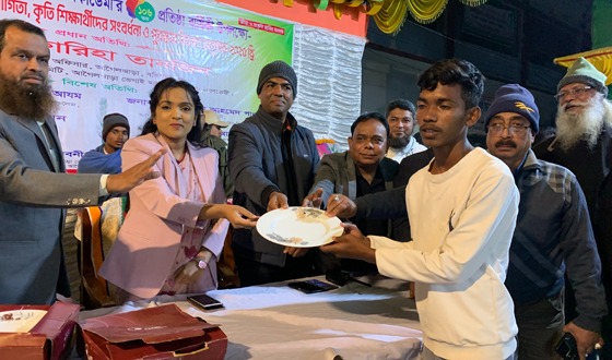 আগৈলঝাড়ায় বিএইচপি একাডেমীর কৃতি শিক্ষার্থী সংবর্ধনা ও ক্রিয়া অনুষ্ঠান