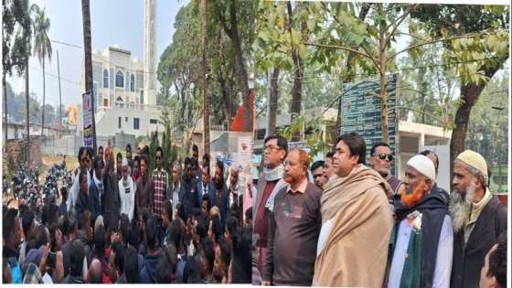 পুঠিয়ায় ইজারা দেওয়া-নেওয়াকে কেন্দ্র করে  বিএনপি’র দুই গ্রুপের উত্তেজনা