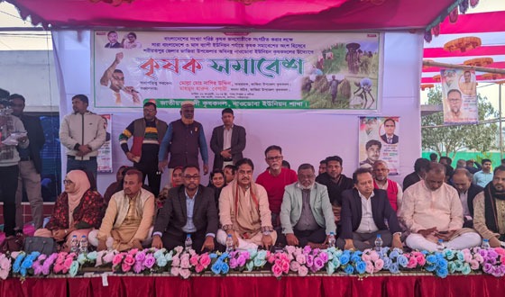 জাজিরায় কৃষক দলের সমাবেশে একাধিক কেন্দ্রীয় নেতৃবৃন্দ: