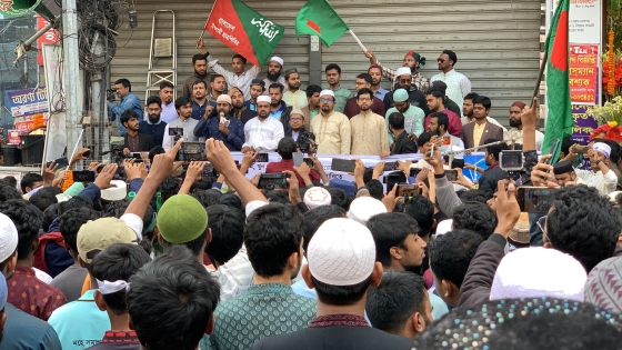 আ.লীগের বিচারের দাবিতে ছাত্রশিবিরের গণমিছিল