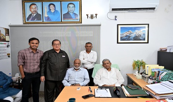 মহাসচিবের সঙ্গে বিএনপি নেতার সৌজন্য সাক্ষাত