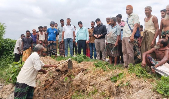 পাঁচবিবিতে ৫০ বছর পর রাস্তা দখলমুক্ত