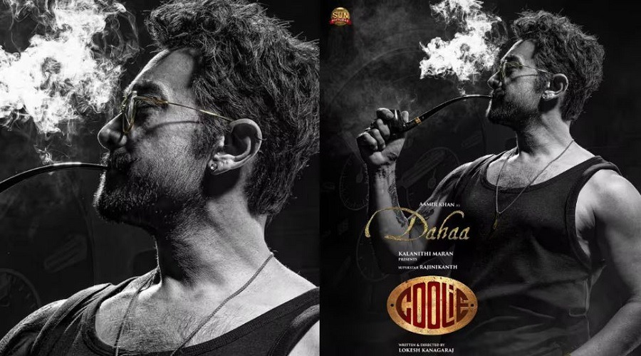 প্রকাশ পেলো ‘কুলি’ সিনেমায় আমিরের ফার্স্ট লুক