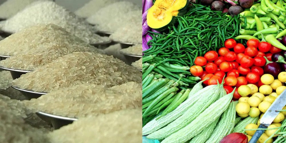 রাজধানীর বাজারে সবজিতে অস্বস্তি, বাড়তি চালের দাম