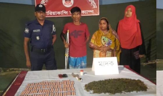 গাবতলীতে মাদকসহ গ্রেফতার ৩