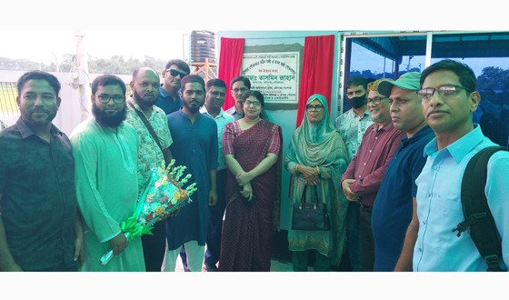 চৌগাছায় কঠিনবর্জ্য ও মানব বর্জ্য শোধনাগার উদ্বোধন