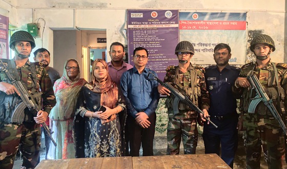 তালা খোলা হলো ফরিদগঞ্জ গুপ্টি ইউনিয়ন স্বাস্থ্য ও পরিবার কল্যাণ কেন্দ্রের