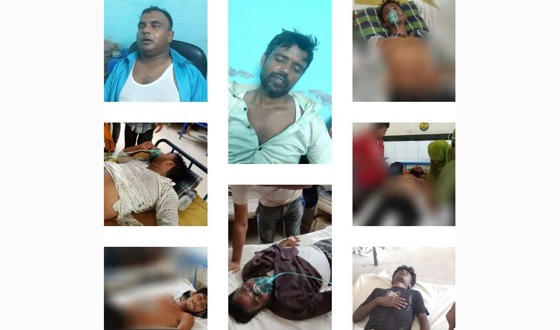 সাতক্ষীরায় নিউজ কভার করতে গিয়ে অসুস্থ ৬ সাংবাদিক