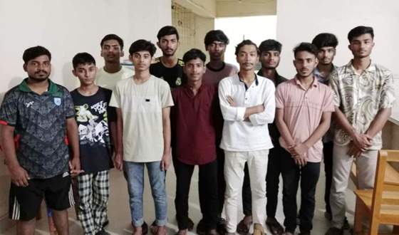 চাঁদপুরে কিশোর অপরাধে জড়িত সন্দেহে আটক ২২