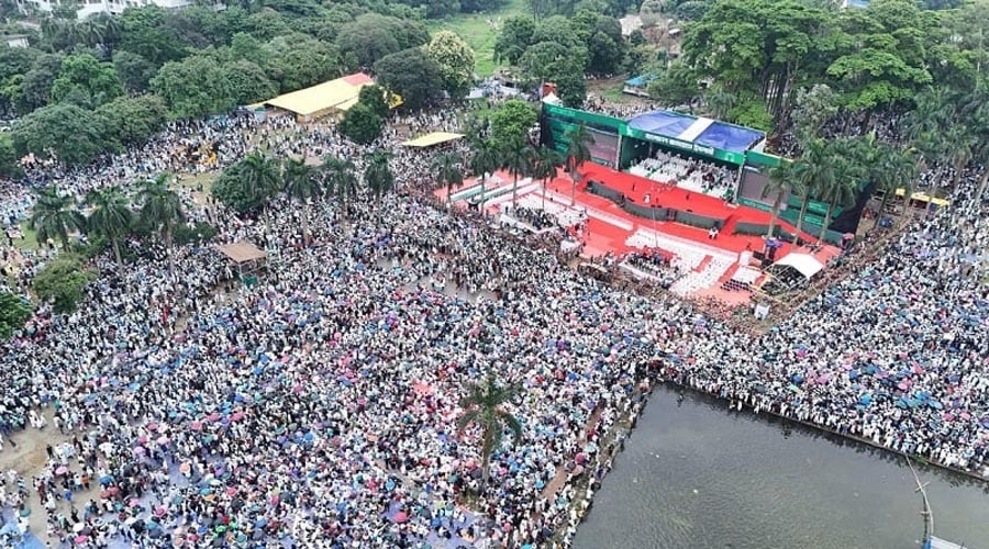 সোহরাওয়ার্দী উদ্যানে জামায়াতের ‘জাতীয় সমাবেশ’ সাংস্কৃতিক পরিবেশনা দিয়ে শুরু