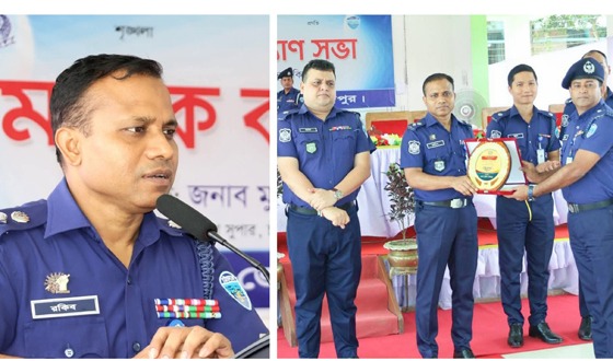 চাঁদপুর পুলিশের কল্যাণ সভা ও মাসিক অপরাধ পর্যালোচনা সভা