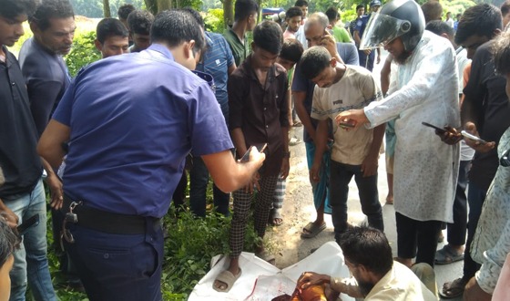 কালীগঞ্জে দূর্ঘটনায় নিহত ২