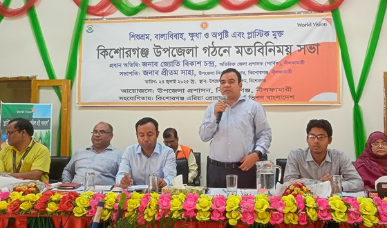 কিশোরগঞ্জকে মডেল উপজেলা গড়তে মতবিনিময়