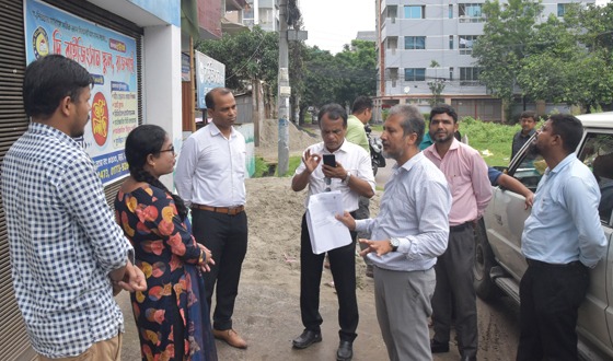 রাজশাহীতে জনদূর্ভোগ কমাতে ও একটি সুন্দর নগরী গড়তে জনস্বার্থে আরডিএ‘র অভিযান