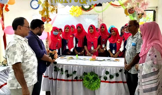 কালিহাতী নার্সিং ইনস্টিটিউটে পুষ্টি উপাদান বিষয়ক মেলা