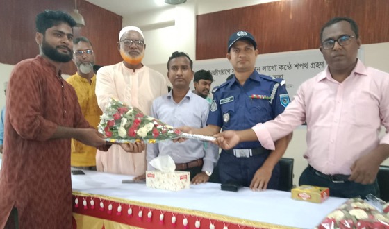 চিলমারীতে জুলাই পুনর্জাগরণে সমাজ গঠনে শপথ গ্রহণ ও সভা