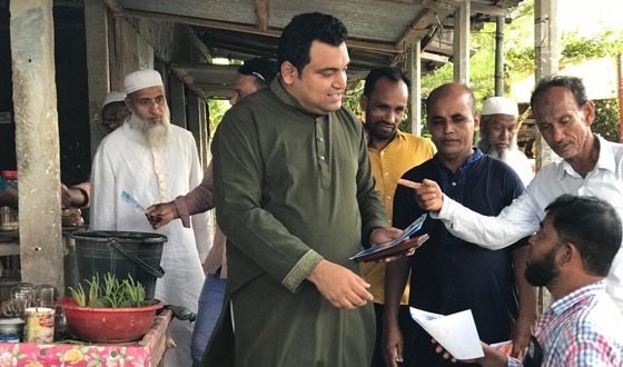 গফরগাঁওয়ে এলডিপি প্রার্থীর পক্ষে দিনব্যাপী  গণসংযোগ ও লিফলেট বিতরণ