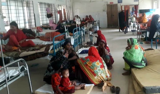 মণিরামপুরে ঘরে ঘরে জ্বর-সর্দি ও ডেঙ্গু চোখ রাঙ্গাচ্ছে, জায়গা মিলছেনা হাসপাতালে