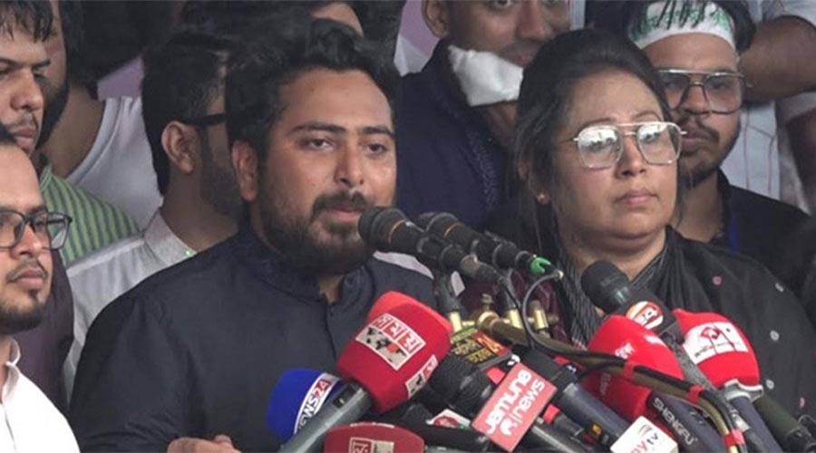 গণঅভ্যুত্থানের প্রতিনিধি দুই ছাত্র উপদেষ্টার বিরুদ্ধে ষড়যন্ত্র চলছে : এনসিপির নাহিদ ইসলাম