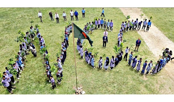 দিনাজপুরে এনসিসি নিস্বর্গ-বৃক্ষরোপণ কর্মসূচীর উদ্বোধন