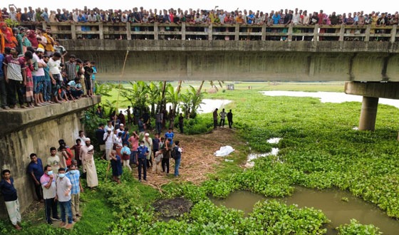 মেলান্দহে বস্তাবন্দি অজ্ঞাত নারীর লাশ উদ্ধার