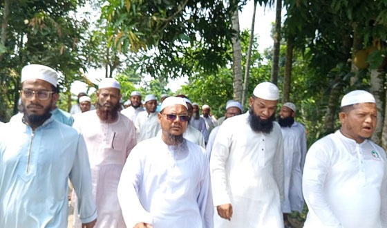 চাঁদপুর হাইমচর সফরে ইসলামী আন্দোলনের শেখ জয়নাল