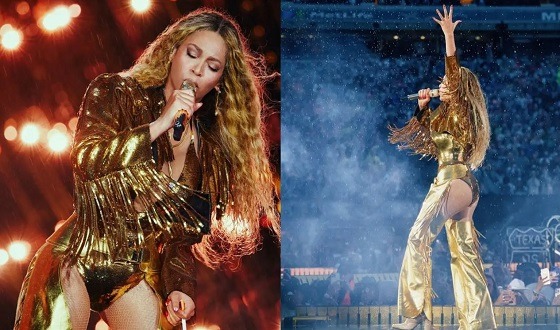 কনসার্টে গাইতে গাইতে পোশাক খুলে গেলো বিয়ন্সের