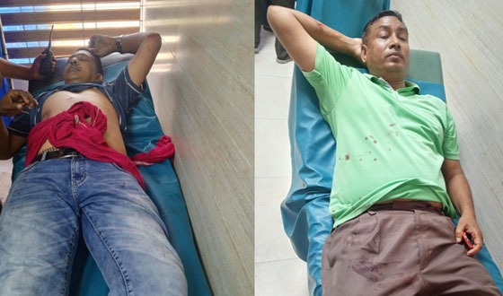 সাজাপ্রাপ্ত আসামিকে গ্রেপ্তার করতে গিয়ে আহত দুই পুলিশ