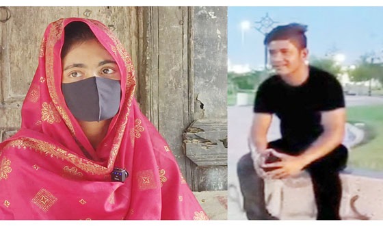 স্ত্রীর স্বীকৃতি পেতে প্রবাসীর বাড়িতে যুবতীর অনশন