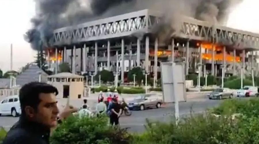 ইরানের রাষ্ট্রীয় টিভি ভবনে ইসরায়েলি বিমান হামলায় নিহত ৩