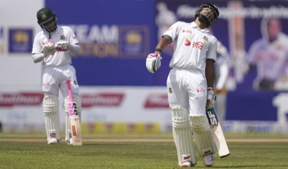 ২ রানের জন্য ১৫০ রানের মাইলফলক মিস করলেন শান্ত