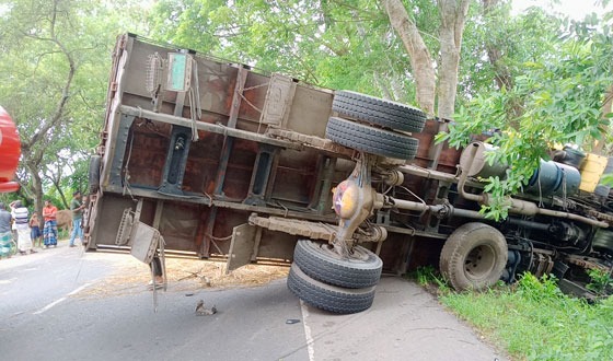 মোল্লাহাটে ট্রাকের সাথে সংঘর্ষে মোটরসাইকেল আরোহী নিহত