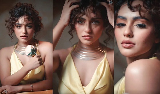 আবেদনময়ী উপস্থিতিতে ঝড় তুললেন ফারিয়া