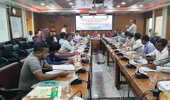 নড়াইলে গ্রাম আদালতে জনসচেতনতা বৃদ্ধি বিষয়ক কর্মশালা