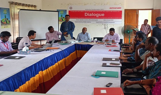 তালায় নারী-বান্ধব আশ্রয়কেন্দ্র ব্যবস্থাপনা বিষয়ে সংলাপ অনুষ্ঠিত