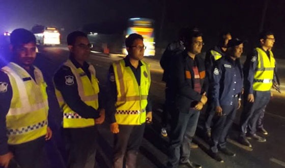 মহাসড়কে নিরাপদ যাত্রায় মির্জাপুর থানা পুলিশের বিশেষ নজরদারি