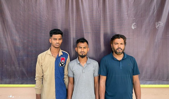 কুমিল্লায় গাঁজাসহ ৩ মাদক ব্যবসায়ী গ্রেফতার