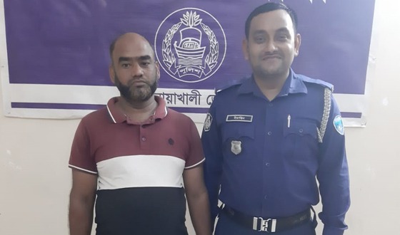 সেনবাগে আ’লীগের সাধারণ সম্পাদক গ্রেফতার