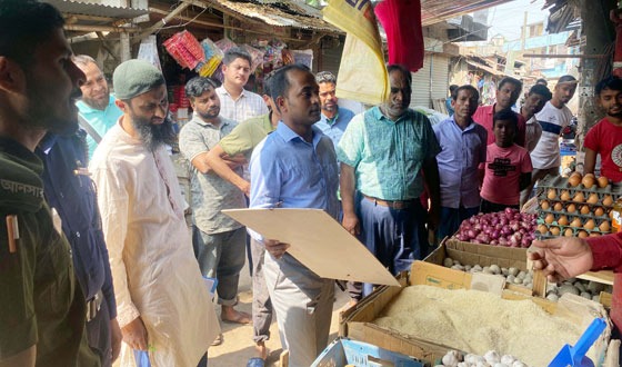 কমলগঞ্জে ভ্রাম্যমান আদালতের অভিযান ও জরিমানা আদায়