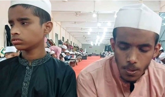 চাঁদপুরে কুরআনের হাফেজ দৃষ্টিপ্রতিবন্ধী দুই ভাই