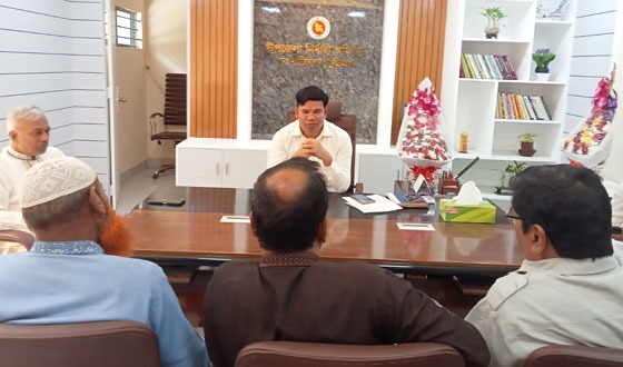 রাজিবপুরে নবাগত ইউএনও এর সাথে বিএনপির আহ্বায়ক কমিটির মতবিনিময়