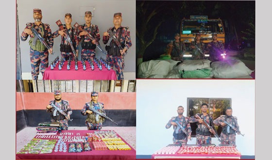 বেনাপোলে কোটি টাকার চোরাই পণ্য জব্দ