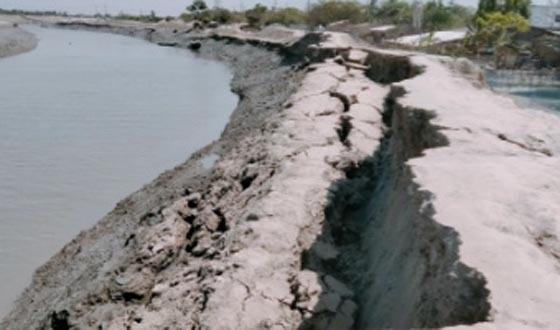 গোয়ালডাঙ্গায় ওয়াবদা বাঁধ ভাঙ্গনের ১০ দিনেও ব্যবস্থা নেওয়া হয়নি