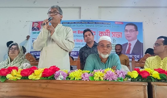 জিয়ানগর উপজেলা বিএনপির কমীর্ সভা