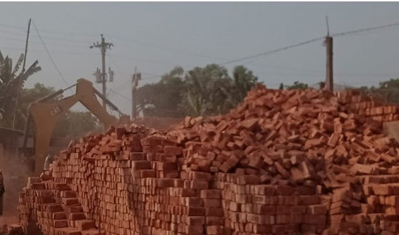 মেলান্দহে দু’টি ইটভাটাকে ৩ লাখ টাকা জরিমানা