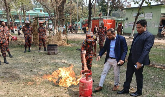 ফুলবাড়ীতে জাতীয় দুর্যোগ প্রস্তুতি দিবস পালিত