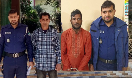 আশাশুনিতে পুলিশের অভিযানে গ্রেফতার ২