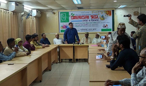 গাইবান্ধা প্রেসক্লাবে আলোচনা সভা ও ইফতার মহাফিল